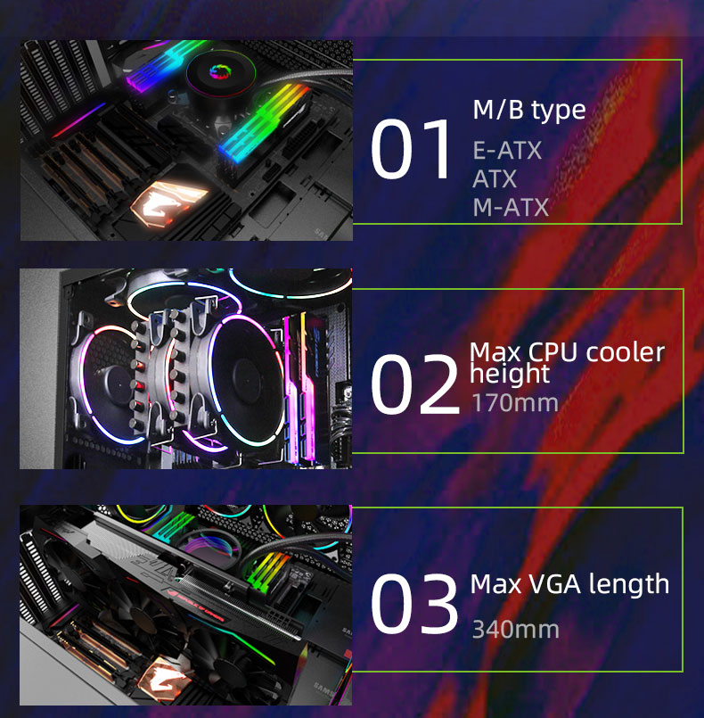 Gamemax RockStar 2 Black Gaming Computer Case